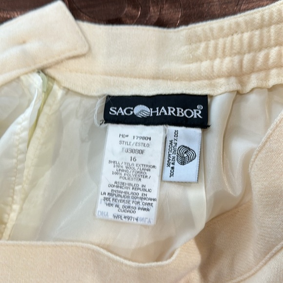 Sage Harbor  long skirt 100% wool - Picture 7 of 7